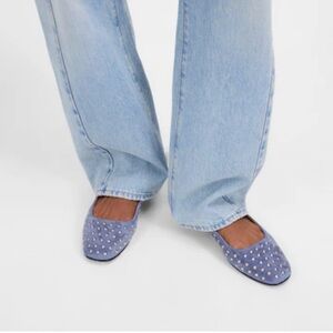 Madewell Shoes 6.5 Greta Ballet Flat Blue